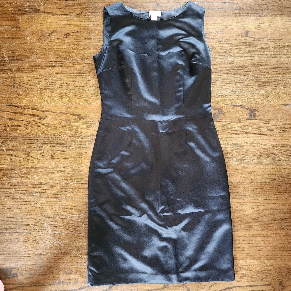 Vintage Silky Black dress